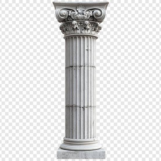 Decorative stone pillar